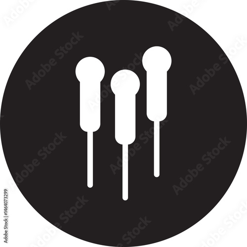acupuncture glyph icon