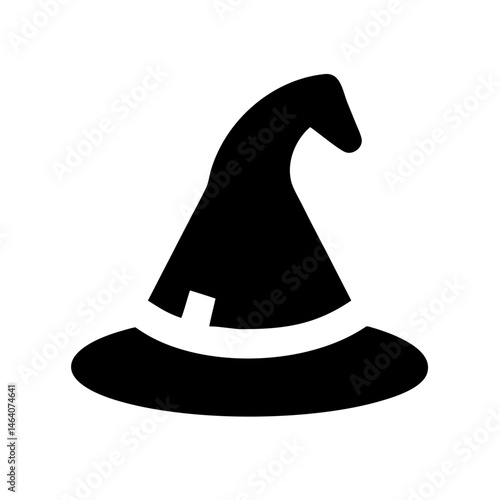 Witch Hat Halloween Costume Icon Design