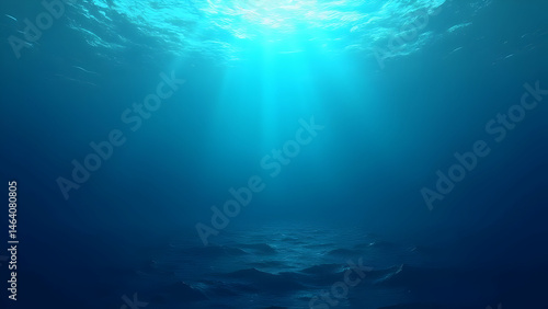 Wallpaper Mural underwater view of a ray of light Torontodigital.ca