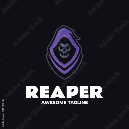 Grim Reaper E-sport Logo Design
