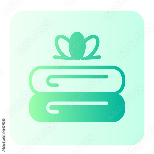 towels gradient icon