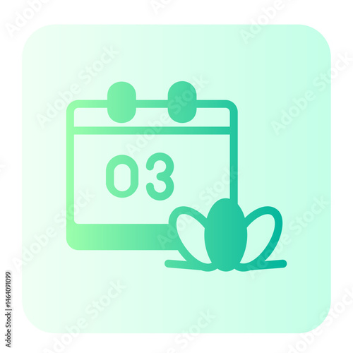 appointment gradient icon