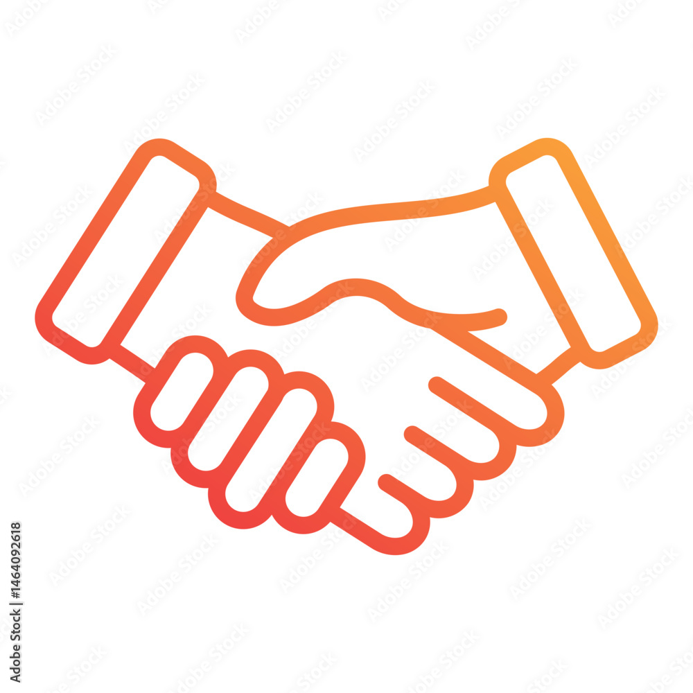 Fototapeta premium Partnership Icon