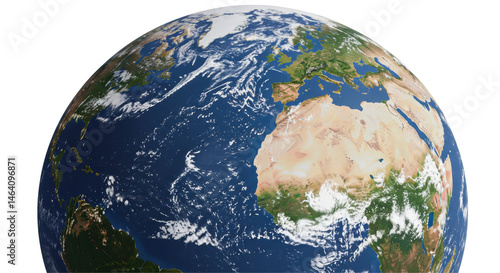 Fototapeta Naklejka Na Ścianę i Meble -  Isolated Earth Globe