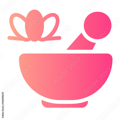 herbal gradient icon