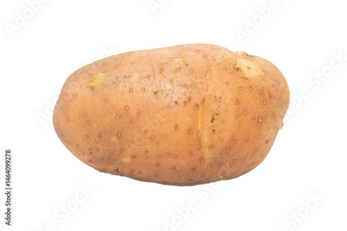 Obraz na płótnie Red Potatoes Ready for Cooking isolated on transparent background..png w salonie