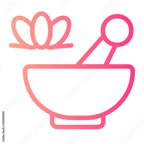 herbal gradient icon