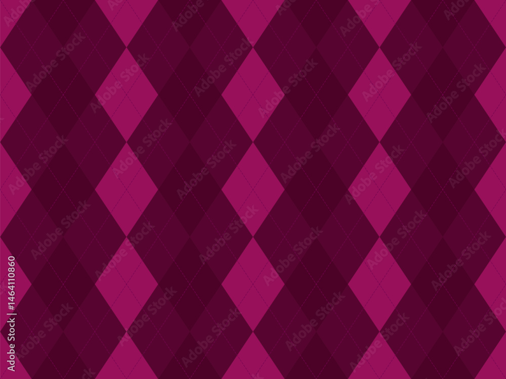 Elegant argyle pattern in rich burgundy and deep pink hues. Perfect for adding a sophisticated touch to websites, presentations, or fashion designs. Elegant argyle pattern in rich burgundy and deep pink hues. Perfect for adding a sophisticated touch to websites, presentations, or fashion designs.