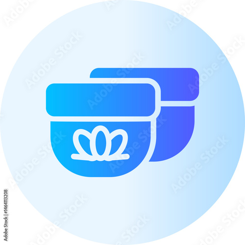 Cream gradient icon