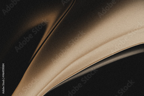 Abstract brown and black curve texture.