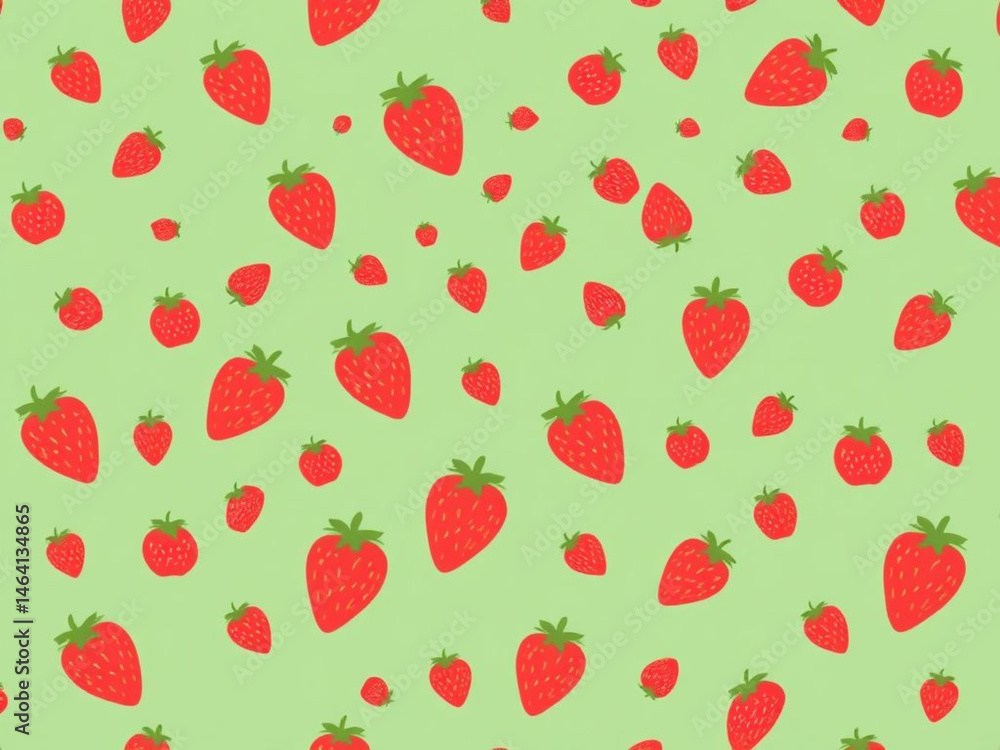 strawberry seamless pattern strawberry seamless pattern