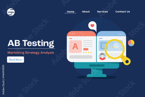 Data-Driven A/B Testing on Split Screens for Smarter Website Performance Decisions. Compare two website version in-depth analytics.