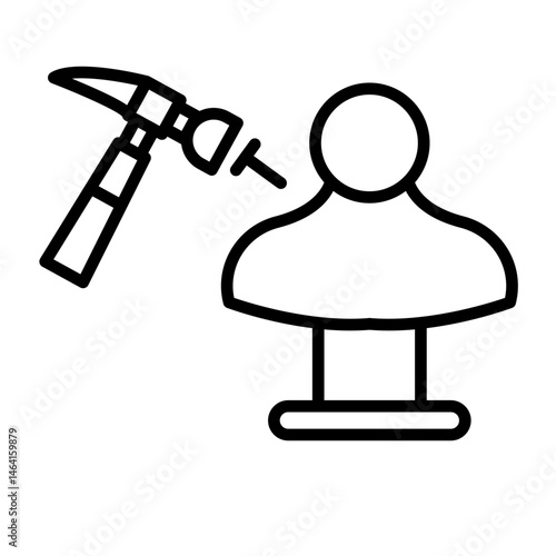 Sculpting icon