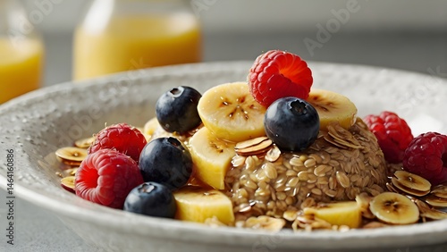Trending Oats with Fresh Fruit – Healthy Breakfast Photography