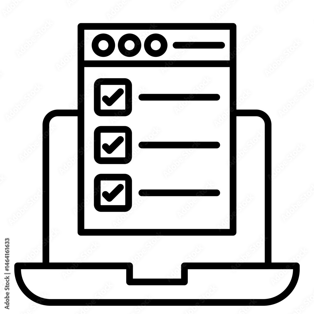 Online Test icon Online Test icon