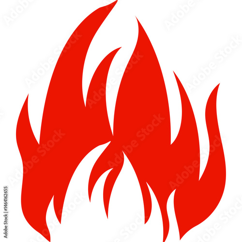 Doodle Fire Flame Icon