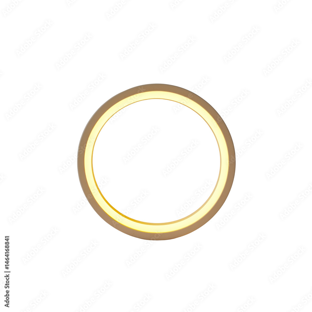 Modern Circular LED Light Fixture, Minimalist Illumination Design Modern Circular LED Light Fixture, Minimalist Illumination Design