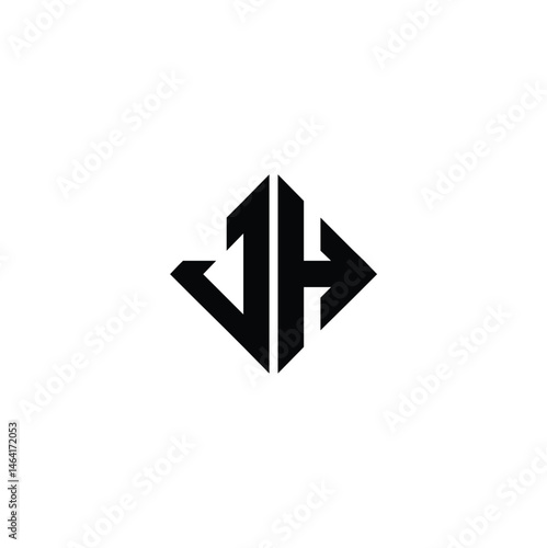 JH monogram logo design letter text name symbol monochrome logotype alphabet character simple logo Free Download JH monogram logo design letter text name symbol monochrome logotype alphabet character simple logo - GFXLoad