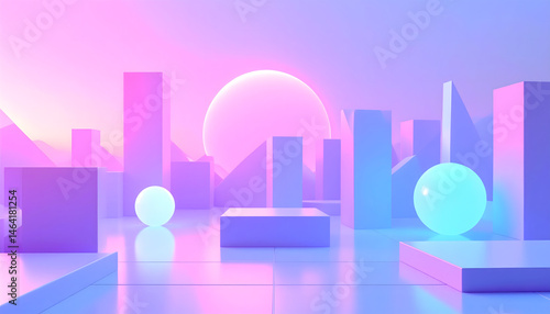 Abstract image of vapor wave