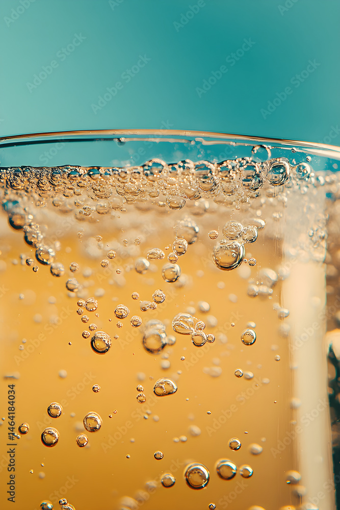 Effervescent Refreshment: Bubbles and Shine in Refreshing Soda Photography
