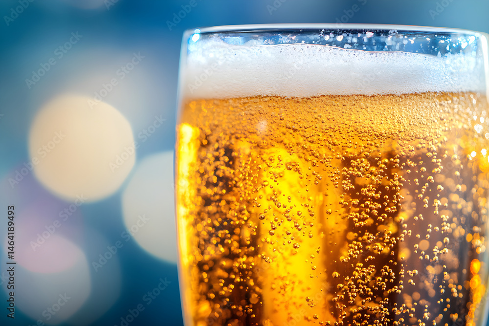 Effervescent Refreshment: Bubbles and Shine in Refreshing Soda Photography