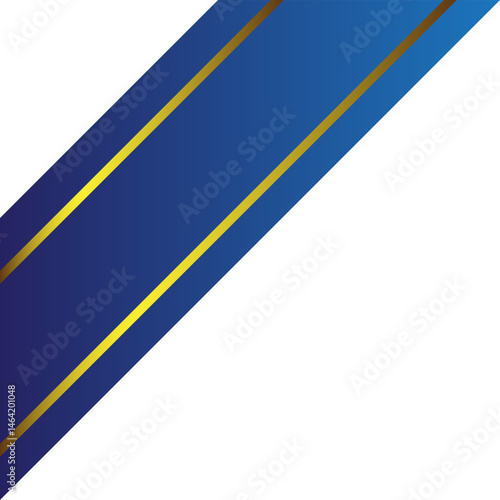 Free Download Gold Gradient Ribbon Tab - GFXLoad