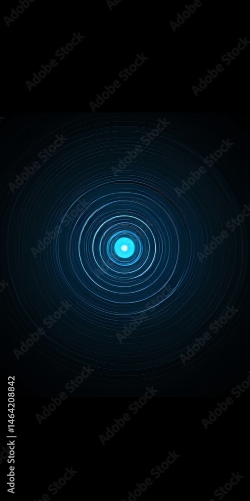 Abstract Background with Glowing Neon Blue Circle Modern and Futuristic Design Element. Abstract Background with Glowing Neon Blue Circle Modern and Futuristic Design Element.