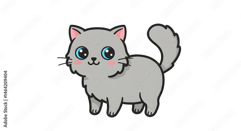 Cat vector design Cat vector design