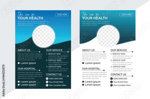 A new doctor flyer design with good quality print ready	