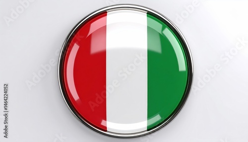 Italian Flag in Circle Badge Free Download Italian Flag in Circle Badge - GFXLoad