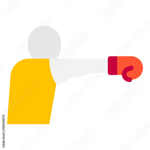 Icon Person Shooting Target