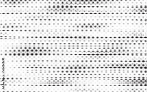 Liner effect abstract halftone background. Grunge dotted texture. Vector illustration.