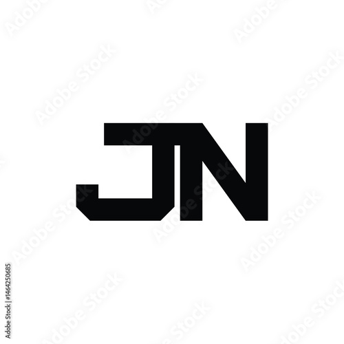 JN monogram logo design letter text name symbol monochrome logotype alphabet character simple logo Free Download JN monogram logo design letter text name symbol monochrome logotype alphabet character simple logo - GFXLoad