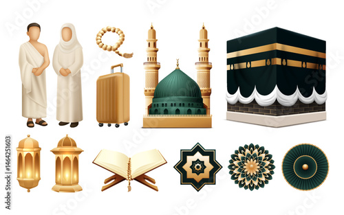 Realistic Hajj Original Elements Set