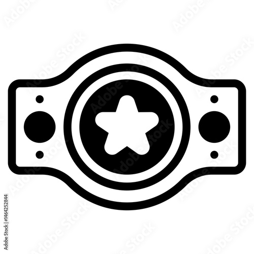 Icon of a Championship Belt