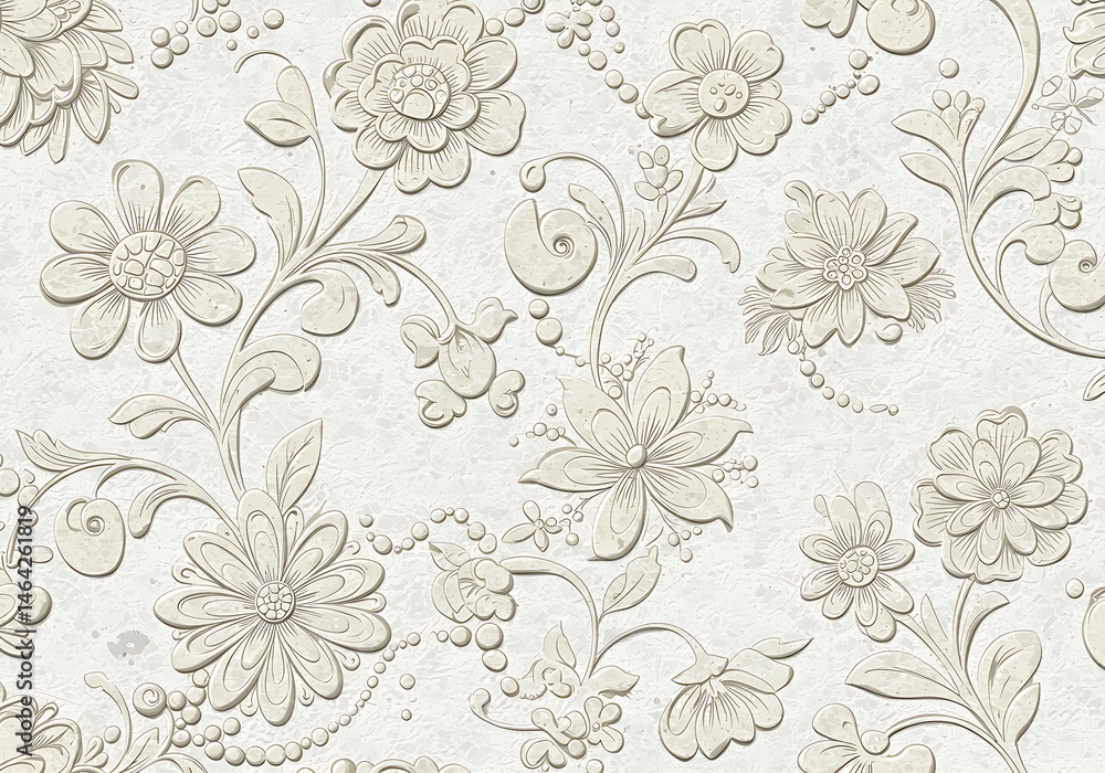 Embossed Floral Reverie Embossed Floral Reverie