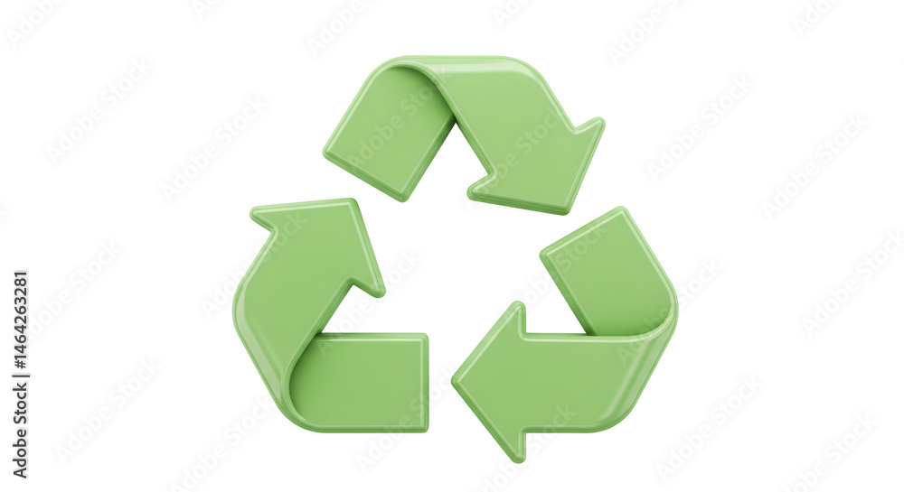 Obraz premium Isolated Recycle Icon