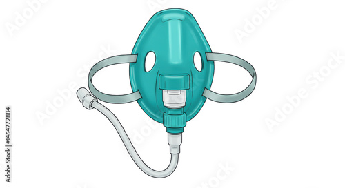 Isolated Oxygen Mask