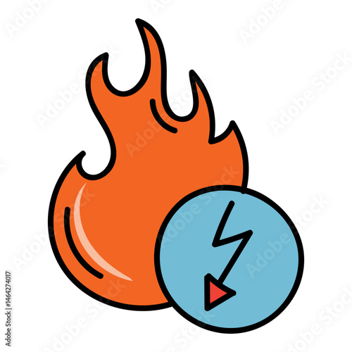 burn fat vector illustrator 