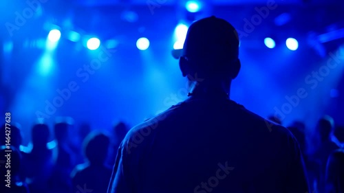 The Captivating Nightlife Atmosphere at a lively and engaging Music Event is truly unforgettable