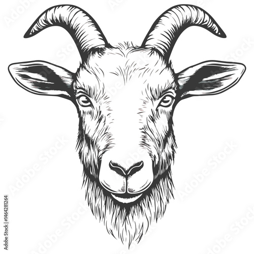goat, animal, vector, transparent background, farm, mammal, nature, white, livestock, cute, isolated, wildlife, horned, rural, sheep, grass, agriculture