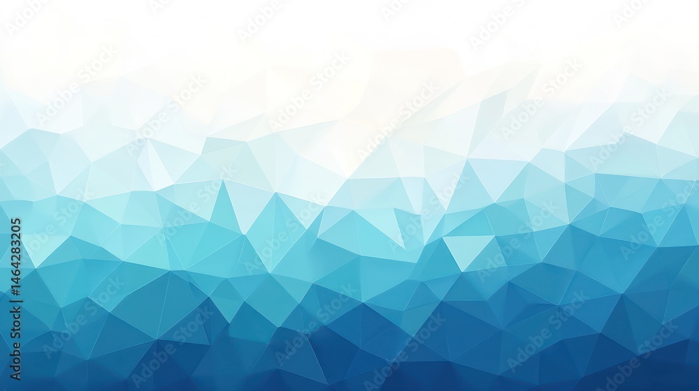 Abstract blue gradient polygon background Abstract blue gradient polygon background