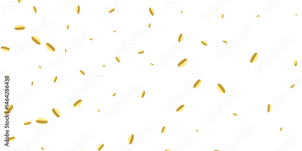 Elegant golden glitter background featuring falling confetti, shimmering particles, and radiant golden dust. Festive explosion of confetti. Gold glitter background. Golden dots. Vector illustration. Elegant golden glitter background featuring falling confetti, shimmering particles, and radiant golden dust. Festive explosion of confetti. Gold glitter background. Golden dots. Vector illustration.