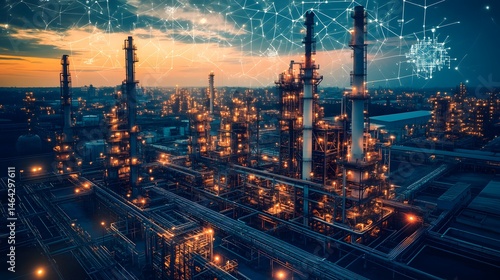 Wallpaper Mural night view of the city of moscow Torontodigital.ca