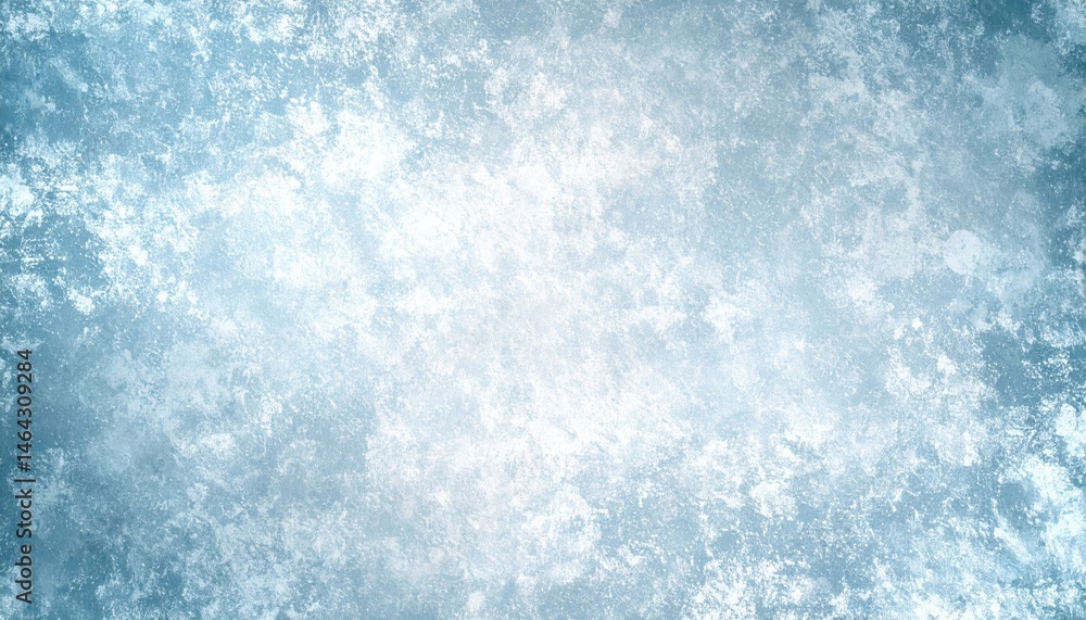 Obraz premium A textured, icy blue background with a soft gradient, evoking a cool and serene atmosphere, perfect for winter-themed designs