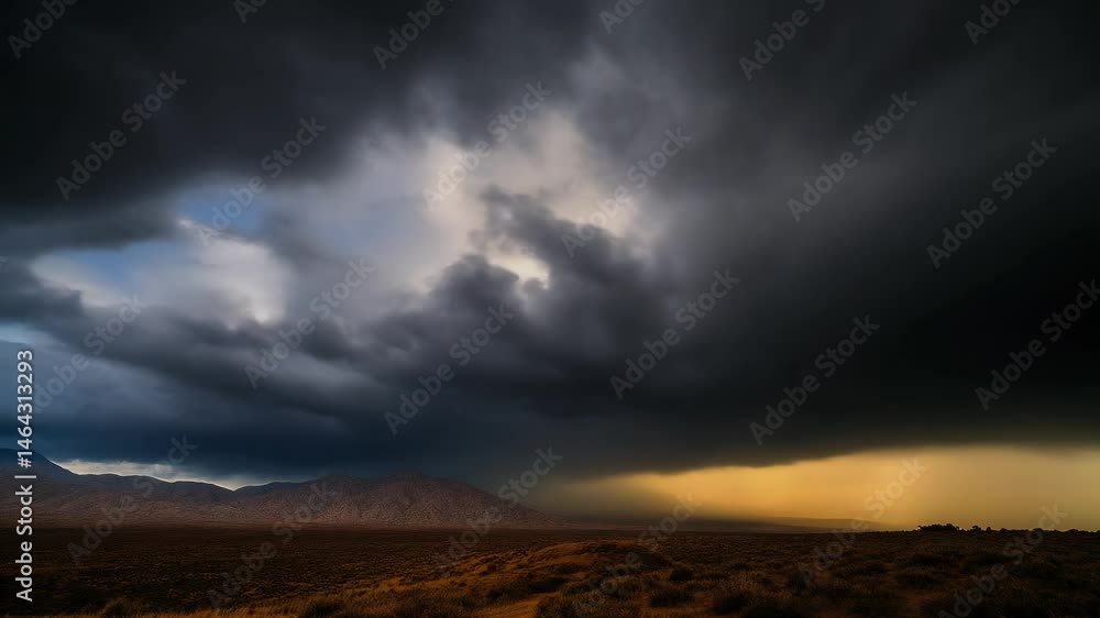 Dark Storm Clouds Moving in Dynamic Motion Across the Sky in 4K UHD Video Dark Storm Clouds Moving in Dynamic Motion Across the Sky in 4K UHD Video