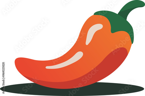 Vibrant Chili Pepper Illustration
