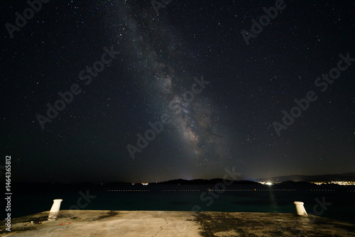 Milky Way Over the Rolling Hills of Bosnia and Herzegovina: A Stellar Landscape