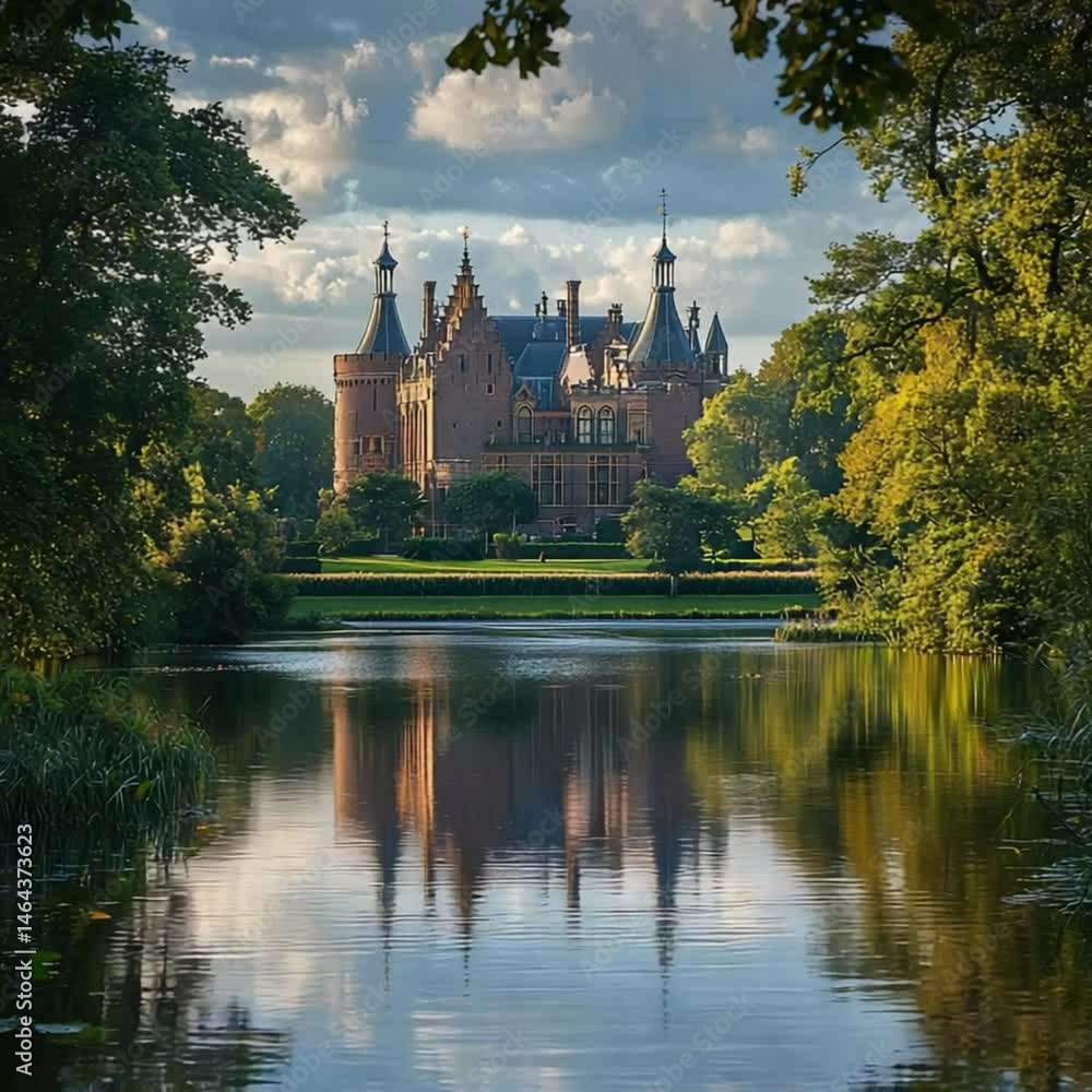 de haar castle in the dutch countryside video de haar castle in the dutch countryside video