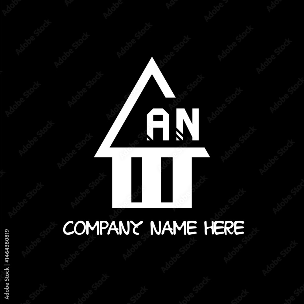 An letter logo and icon design An letter logo and icon design